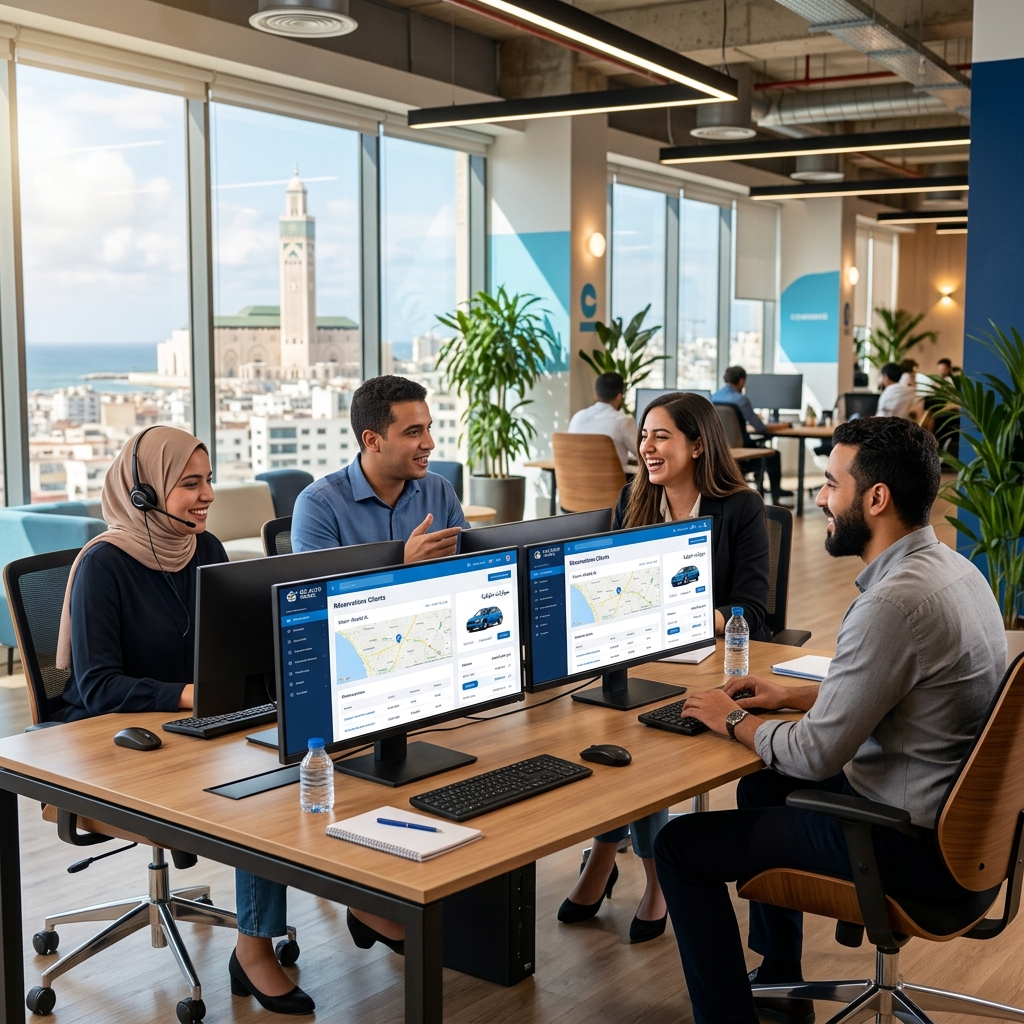 Équipe support ToutSuite à Casablanca — Darija, Français, Arabe