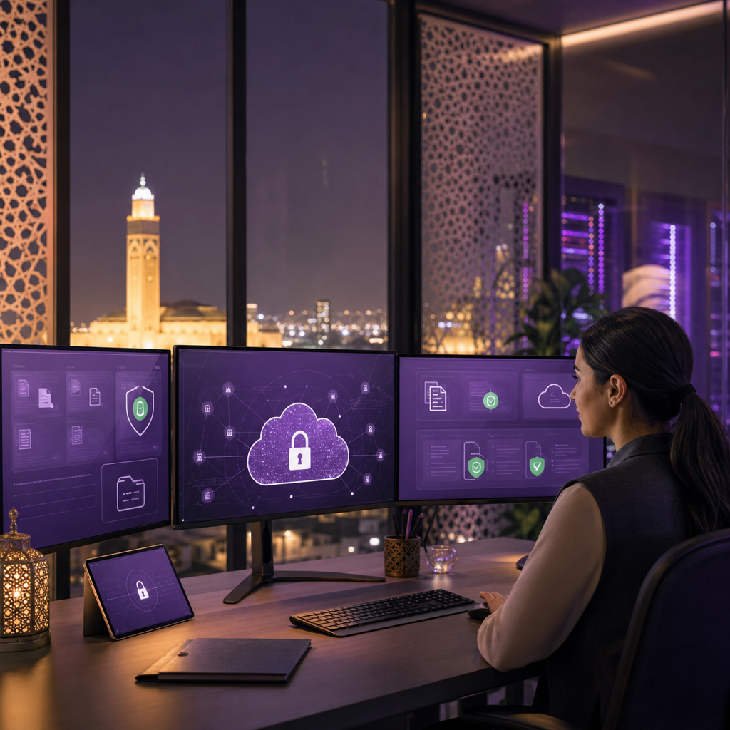 Sécurité ToutSuite Événementiel — CNDP, RGPD, DGI, Google Cloud Maroc